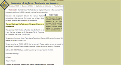 Desktop Screenshot of faca-us.org